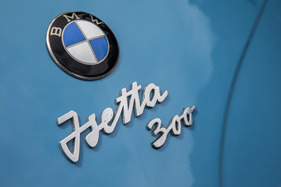 BMW Isetta 300 - Schriftzug - Internationales Kabinenroller-Treffen Walenstadt 13./14. Juni 2015