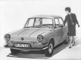 BMW LS Luxus (1964) – für einen Kleinwagen mit überdurchschnittlichem Raumangebot und reichhaltiger Ausstattung (1964)