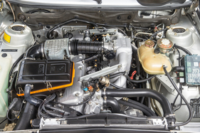 BMW M 535i (1986) - 204 PS leistet der 3430 cm3 grosse Sechszylinder in der AGV-82-Variante für die Schweiz