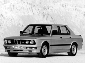 BMW M 535i (1986) - ECE-Variante mit 218 PS für 7,2 s von 0 auf 100 km/h und 230 km/h Spitze