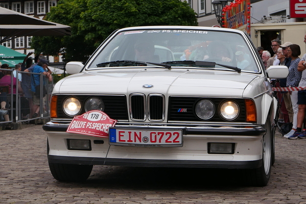 BMW M 635 CSi aus der Sammlung des PS.Speichers. Reihensechszylinder mit Vierventilkopf aus dem BMW M1 und 286 PS – Einbecker Oldtimertage 2025