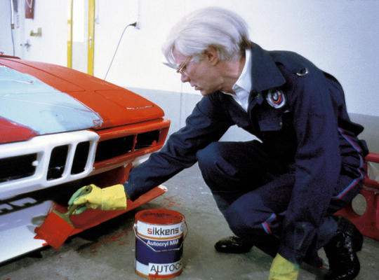 Bild: BMW M1 (1979) - ein Meisterwerk von Andy Warhol