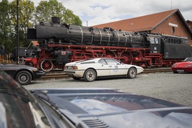 Bild BMW M1 (1980 ) - am letzten Tag der Creme21 2015 auf der Etappe Nürnberg-Leipzig
