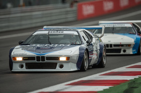 BMW M1 - Berger vor Verstappen Denim M1 während dem Training - ProCar-Revival anlässlich des GP Österreich 2016