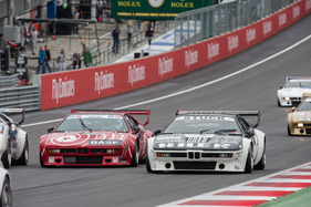 BMW M1 - Cecotto legt sich mit Stuck an - ProCar-Revival anlässlich des GP Österreich 2016