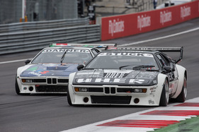 BMW M1 - Danner schnappt sich Stuck, oder ist es umgekehrt? - ProCar-Revival anlässlich des GP Österreich 2016