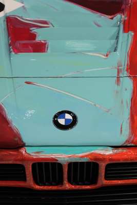 BMW M1 Gruppe 4 (1979) - Art Car mit der Bemalung von Andy Warhol - Sonderschau im BMW-Museum in München 2018 (1979)