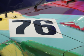 BMW M1 Gruppe 4 (1979) - Art Car mit der Bemalung von Andy Warhol - Sonderschau im BMW-Museum in München 2018 (1979)