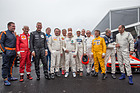 BMW M1 ProCar Revival GP Österreich 2016 - Fahrerparade - von links nach rechts: Jos Verstappen, Sepp Manhalter, Christian Danner, Prinz Leopold von Bayern, Johnny Cecotto, Jochen Mass, Marc Surer, Markus Hotz, Hans Joachim Stuck, Niki Lauda, Norbert Knerr (BMW Tradition) Harald Grohs, Jan Lammers, Dieter Quester und Gerhard Berger