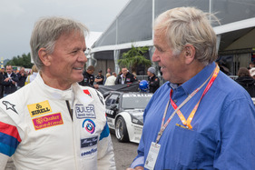 BMW M1 ProCar Revival GP Österreich 2016 - Marc Surer mit altem Bekannten