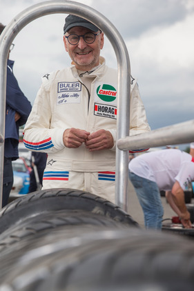 BMW M1 ProCar Revival GP Österreich 2016 - Markus Hotz freut sich auf die Fahrt im M1