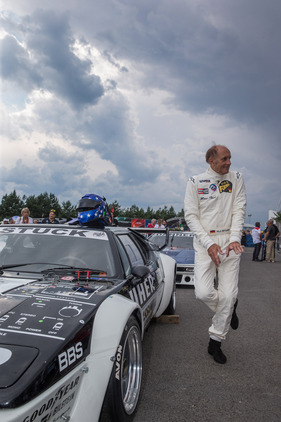 BMW M1 ProCar Revival GP Österreich 2016 - Stuck freut sich auf die Fahrt - "das wird ein Gaudi"