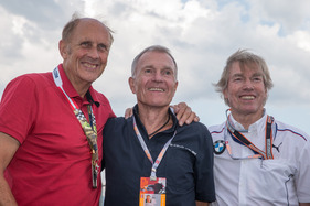 BMW M1 ProCar Revival GP Österreich 2016 - das als "Trio Infernale" bekannte Team Stuck, Quester und Poldi - welchen Spass haben die Drei wohl dieses Mal ausgeheckt?
