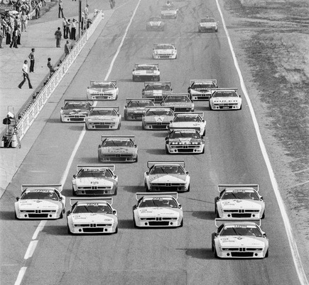 BMW M1 Procar (1979) - Start of the Zandvoort race