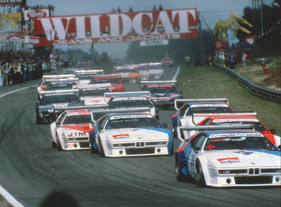 BMW M1 Procar in Zolder 1979 Start