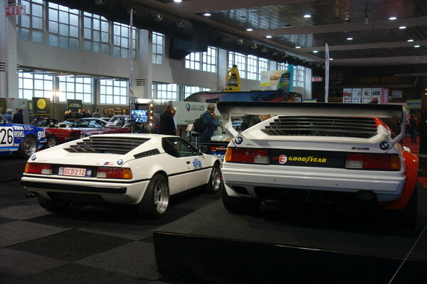 BMW M1 in Zivil und als Procar – Classic Car Show Brussels 2022