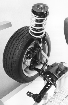 BMW M3 (1987) - das Fahrwerk - Vorderrad-Aufhängung