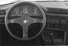 BMW M3 (1989) - das Armaturenbrett unterscheidet sich kaum von den halb so teuren Serienbrüdern