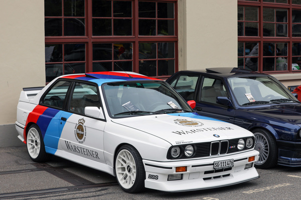 Bild: BMW M3 (1990) - im Rennsportlook - German Car Meeting Motorworld Kemptthal 2024