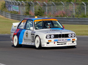 BMW M3 (1991) - bei der Präsentation ehemaliger DTM-Fahrzeuge am AvD Oldtimer Grand Prix 2012