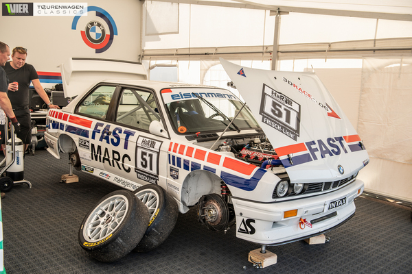 BMW M3 DTM (1987) am Historic Grand Prix in Zandvoort im Rahmen der Tourenwagen Classics 2018