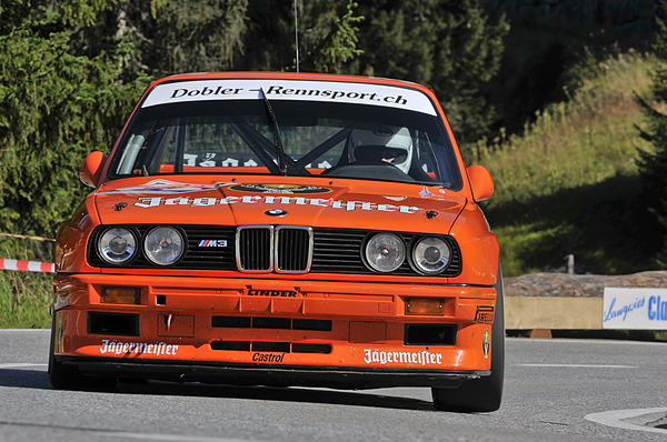 BMW M3 DTM (1989) mit Startnummer 40I am Bergrennen Arosa ClassicCar 2011