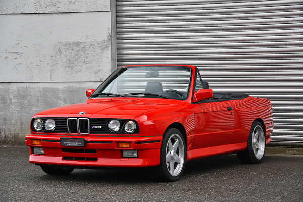 BMW M3 (E30) Cabriolet (1991) - gemeldet als Lot 150 für Versteigerung der Oldtimer Galerie Toffen vom 27. März 2021