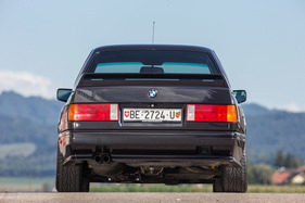 BMW M3 E30 "Cecotto" (1989) - der Kofferraumdeckel liegt etwas höher als beim normalen E30