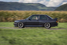 BMW M3 E30 "Cecotto" (1989) - die Anbauteile verbesserten den cw-Wert von 0.38 auf 0.33