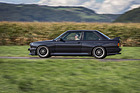 BMW M3 E30 "Cecotto" (1989) - die Anbauteile verbesserten den cw-Wert von 0.38 auf 0.33