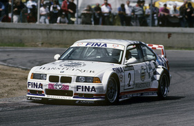 BMW M3 GTR (1993) - ADAC GT Super Cup - Johnny Cecotto auf Platz 3 in Zolder 1993
