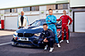 BMW M4 GT4 (2020) - Die Jungmannschaft mit vertrautem Arbeitsgerät und Leiter BMW Junior Team Jochen Neerpasch (© BMW AG, 2020) BMW M4 GT4 (2020) - Die Jungmannschaft mit vertrautem Arbeitsgerät und Leiter BMW Junior Team Jochen Neerpasch (© BMW AG, 2020)