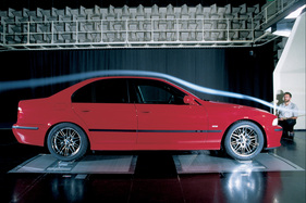 BMW M5 (1998) - Baureihe E39S - im Windkanal