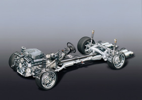 BMW M5 (1998) - das Fahrgestell