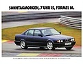 BMW M5 E34 (1992) - die erstarkte Version in der Werbung - Formel M