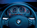 BMW M5 E39 (1998) - Cockpit mit an den Wärmezustand des Motors angepasstem roten Drehzahlbereich
