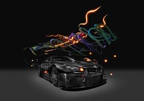 BMW M6 GT3 (2017) - Art Car, gestaltet von Cao Fei