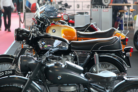BMW-Motorräder in einer kleinen Sonderschau - Retro Classics Stuttgart 2020