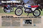 Bild: BMW R 80 G/S (1980) - Werbebanner