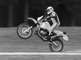 BMW R 80 G/S (1983) - Gaston Rahier, Fahrer und Gewinner der Rallye Dakar 1983, 1984 und 1985