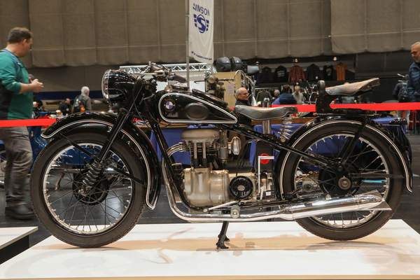 BMW R23 (1938) - 250 cm3, Viertrakt, in der Motorrad-Sonderschau - Bremen Classic Motorshow 2023