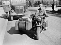 Bild: BMW R75 (1942) - Alexander von Falkenhausen auf dem BMW-Gespann