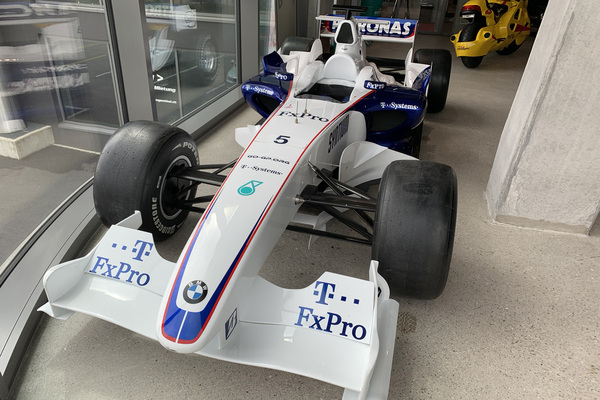 BMW-Sauber F1.08 (2008) - als Lot 137 angeboten an der XE Exclusive Cars Versteigerung vom 1. Oktober 2022 in Langenthal