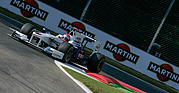 Bild: BMW Sauber F1.09 (2009) - Martini-Sponsoring auf der Rennstrecke beim GP Italien