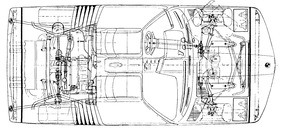 BMW Turbo (1972) - Innenleben - technische Darstellung