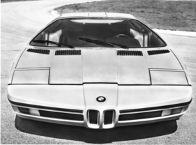 BMW Turbo (1973) - Vorderansicht - flach und futuristisch