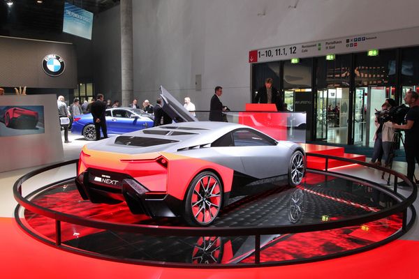BMW Vision M Next (2019) - so kann man sich einen zukünftigen Sportwagen durchaus vorstellen - IAA in Frankfurt 2019