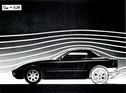 BMW Z1 (1989) - Strömungsverhältnisse mit Verdeck
