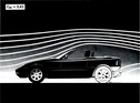 BMW Z1 (1989) - Strömungsverhältnisse ohne Verdeck