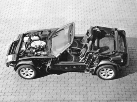 BMW Z1 (1989) - Z1 ohne Verschalung